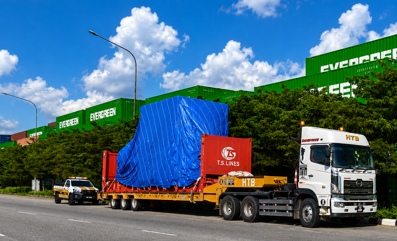 project cargo oversized logistics Malaysia